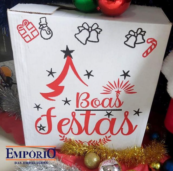 foto de Recebemos essa opção em caixa para o Natal!