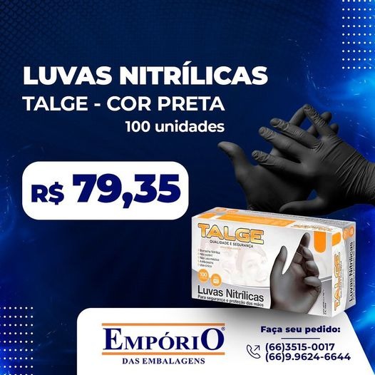 foto de LUVAS NITRÍLICAS