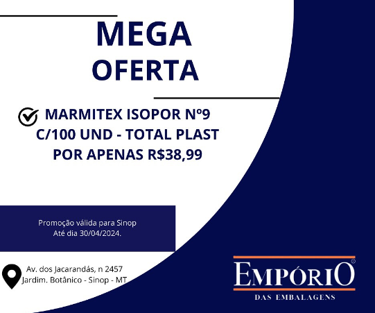 foto de MEGA OFERTA - MARMITEX ISOPOR Nº9