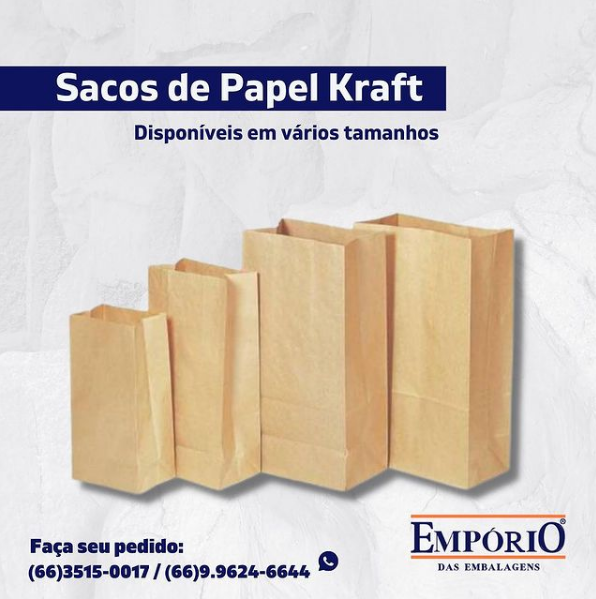 foto de Sacos de Papel Kraft!!