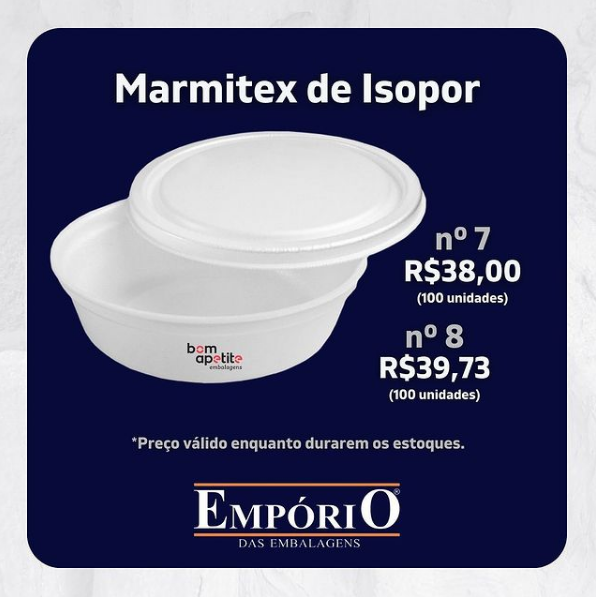 foto de Marmitex Isopor!