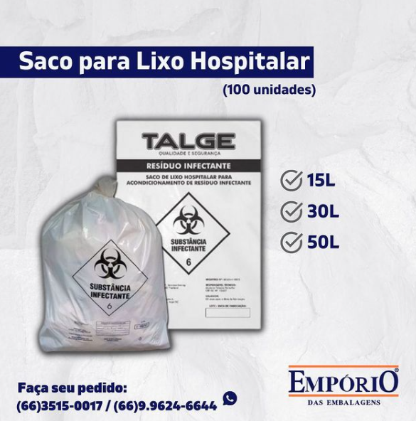 foto de SACOS PARA LIXO HOSPITALAR!