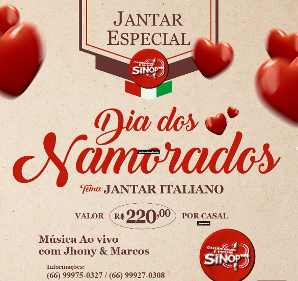 foto de JANTAR ESPECIAL DIA DOS NAMORADOS