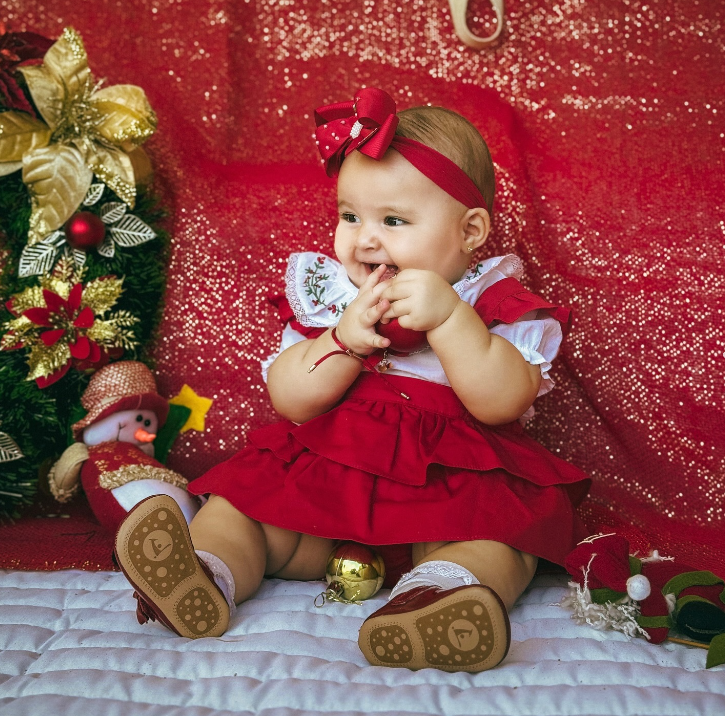 foto de OLHA QUE FOFURA COM NOSSO LOOK COMPLETO DE NATAL