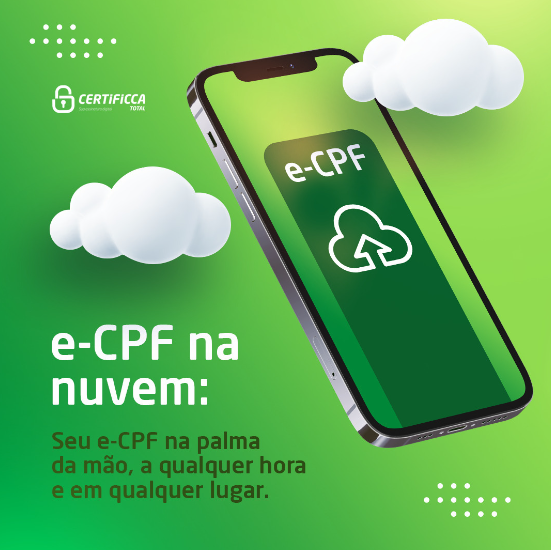 foto de E-CPF NA NUVEM