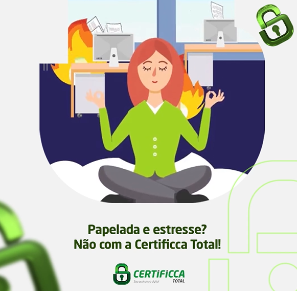 foto de PAPELADA E ESTRESSE? NÃO COM A CERTIFICCA TOTAL