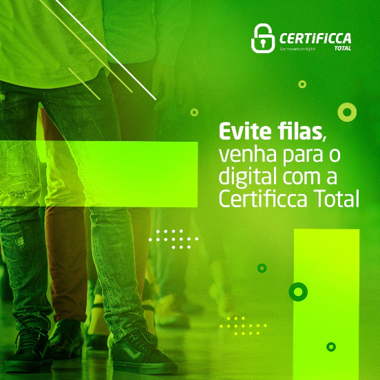 foto de EVITE FILAS, VENHA PARA O DIGITAL