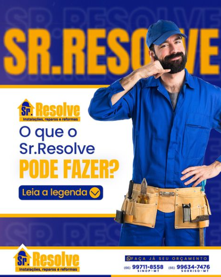 foto de O QUE O SR. RESOLVE PODE FAZER?