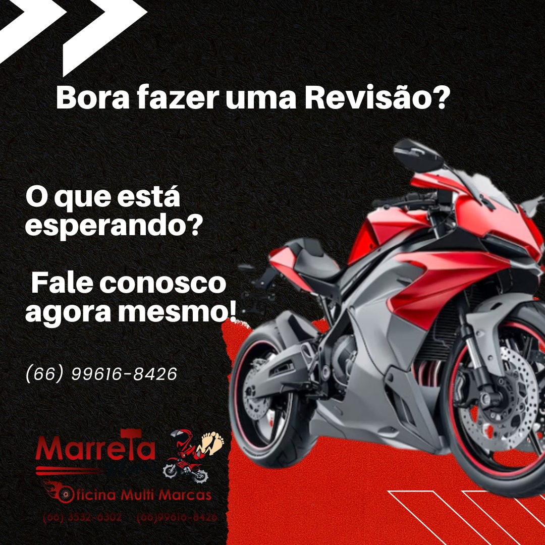 foto de NÃO ESQUEÇA DE MANTER SUA MOTO EM BOAS CONDIÇÕES DE USO, REALIZAMOS PRA VOCÊ OS SEGUINTES SERVIÇOS