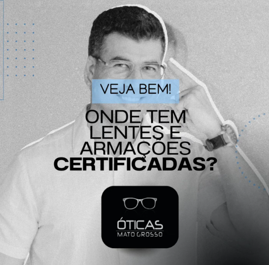 foto de LENTES E ARMAÇÕES CERTIFICADAS