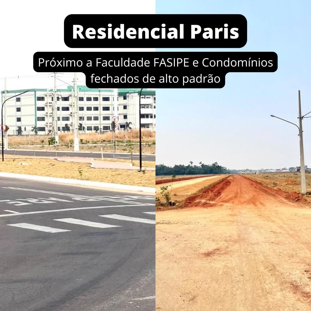 foto de OPORTUNIDADE VENDA NA 6° ETAPA DO RESIDENCIAL PARIS