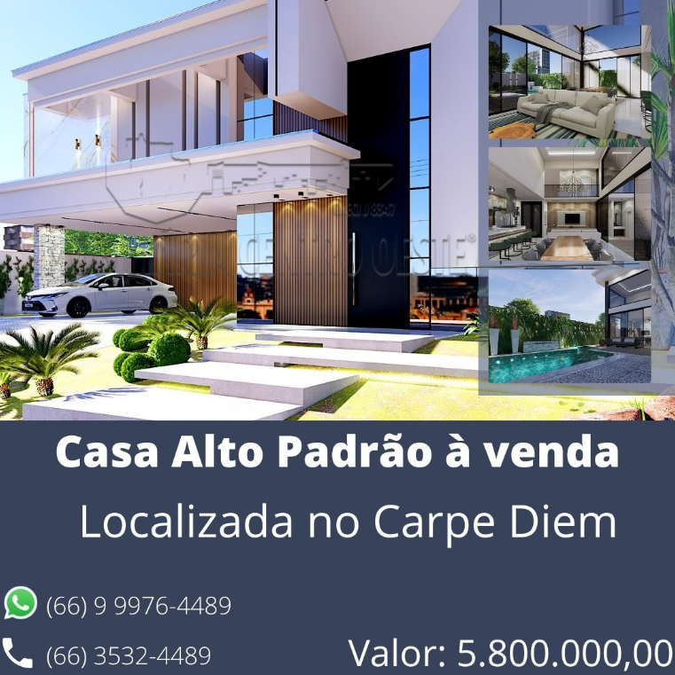 foto de CASA ALTO PADRÃO À VENDA LOCALIZADA NO CARPE DIEM