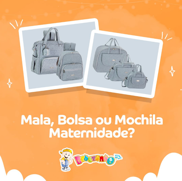 foto de MALA, BOLSA OU MOCHILA MATERNIDADE?