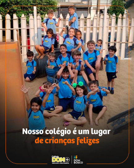 foto de NOSSO COLÉGIO É UM LUGAR DE CRIANÇAS FELIZES