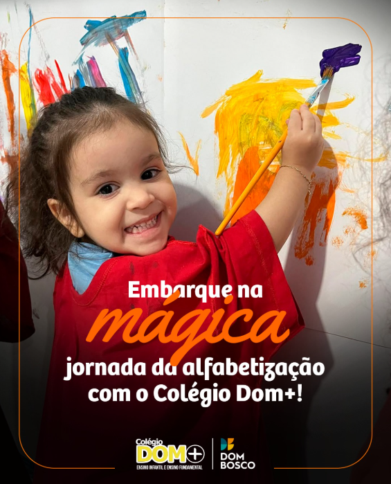 foto de EMBARQUE NA MÁGICA JORNADA DA ALFABETIZAÇÃO COM O COLÉGIO DOM+!