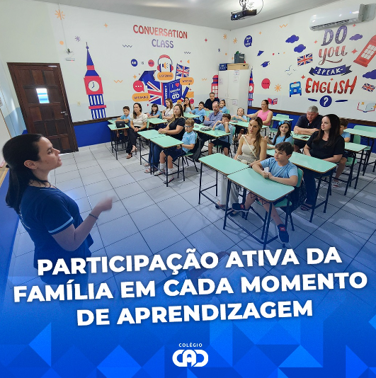 foto de PARTICIPAÇÃO DA FAMÍLIA EM CADA MOMENTO DE APRENDIZAGEM