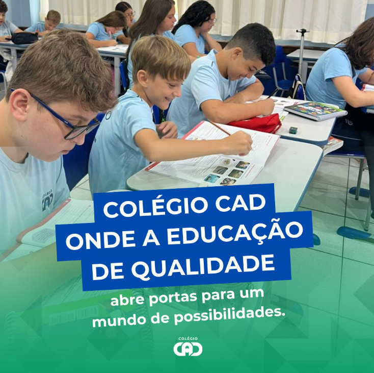 foto de UMA EDUCAÇÃO DE QUALIDADE É A CHAVE PARA UM FUTURO CHEIO DE OPORTUNIDADES