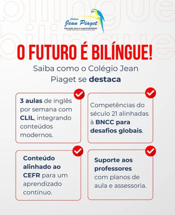 foto de APRENDER INGLÊS DESDE CEDO FAZ TODA A DIFERENÇA!