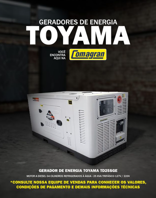 foto de GERADOR DE ENERGIA TOYAMA