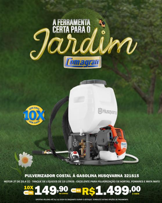 foto de PULVERIZADOR COSTAL À GASOLINA HUSQVARNA 321S15