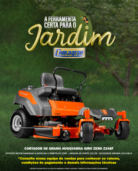 foto de CORTADOR DE GRAMA HUSQVARNA GIRO ZERO Z248F