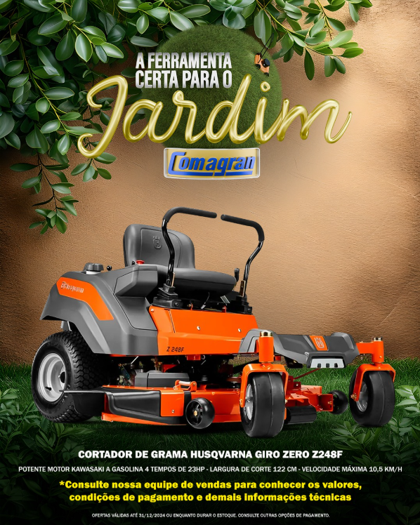 foto de CORTADOR DE GRAMA HUSQVARNA GIRO ZERO Z248F