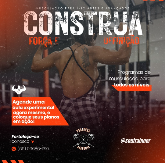 foto de PROGRAMAS DE MUSCULAÇÃO PARA TODOS OS NÍVEIS