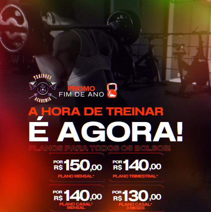 foto de PROMOÇÃO DE FINAL DE ANO NA TRAINNER ACADEMIA!