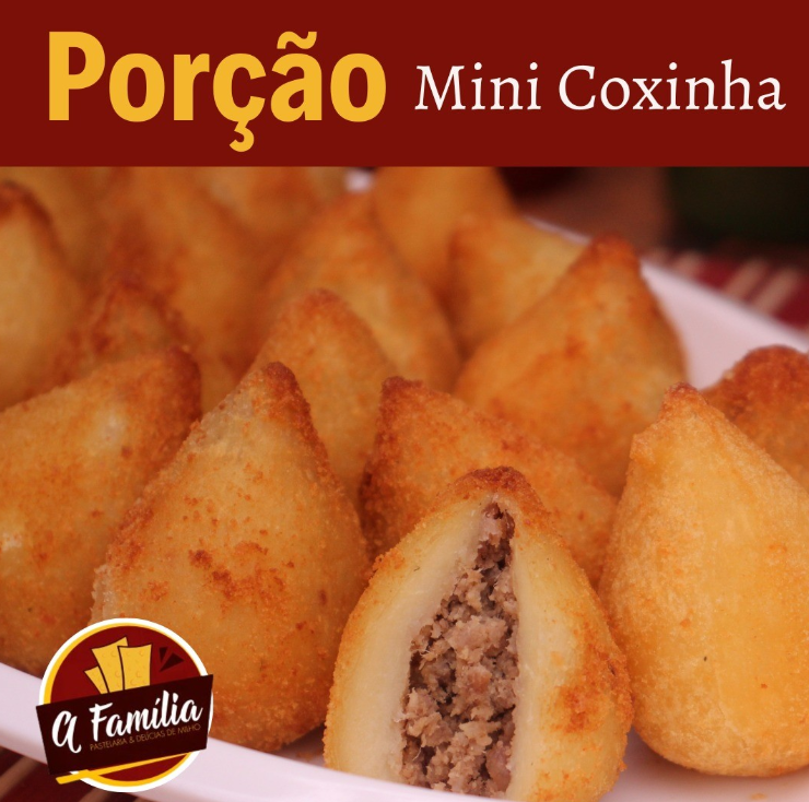 foto de PORÇÃO DE MINI COXINHA