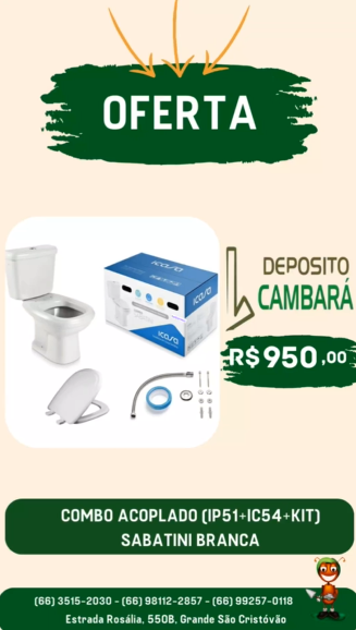 foto de COMBO ACOPLADO SABATINI BRANCA