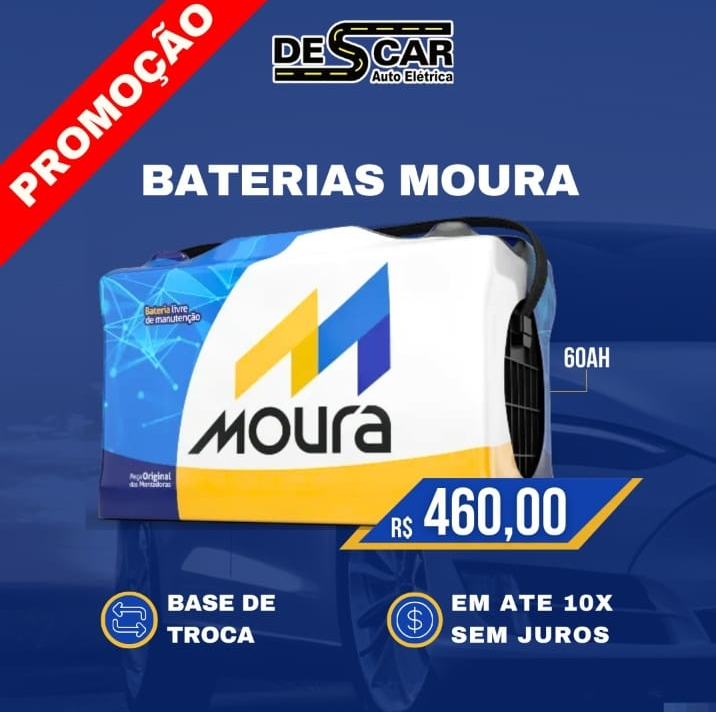 foto de PROMOÇÃO BATERIAS MOURA