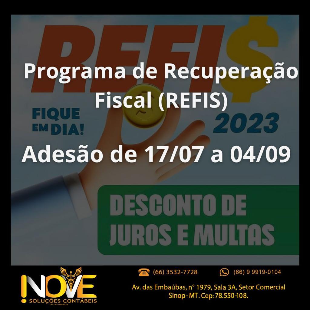 foto de PROGRAMA DE RECUPERAÇÃO FISCAL - REFIS