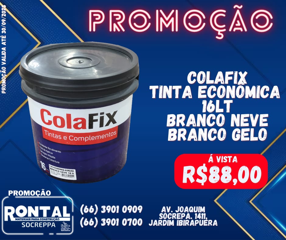 foto de PROMOÇÃO COLAFIX