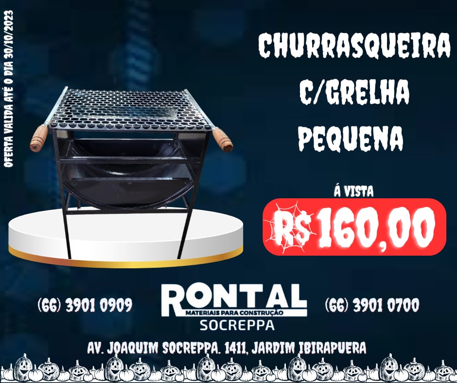 foto de CHURRASQUEIRA COM GRELHA PEQUENA