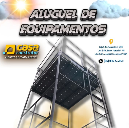 foto de ALUGUEL DE EQUIPAMENTOS