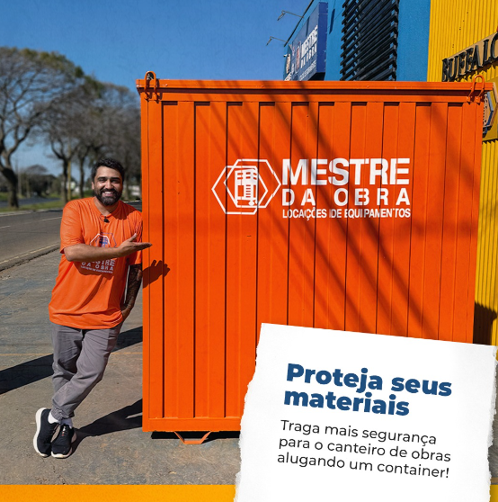 foto de PROTEJA SEUS MATERIAIS ALUGANDO UM CONTAINER