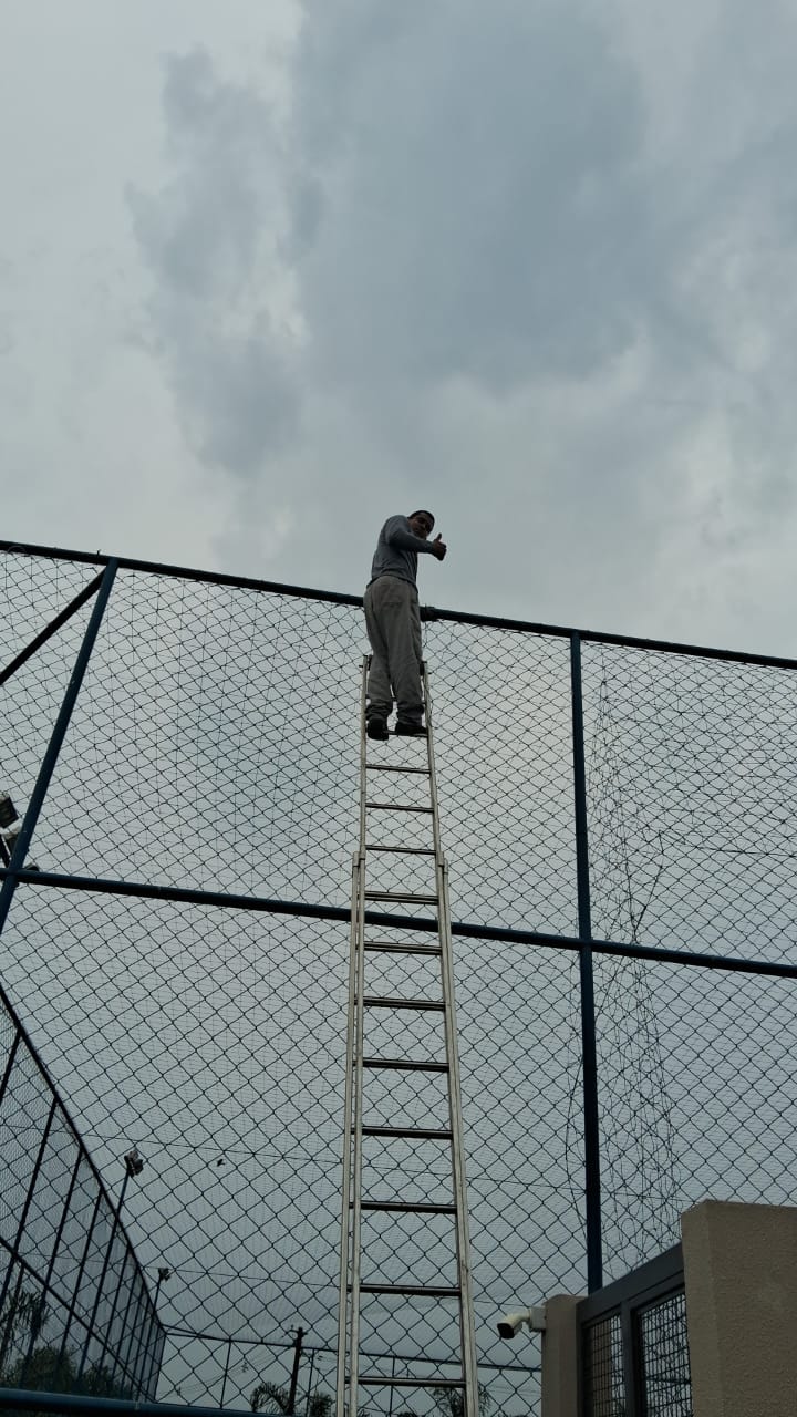 foto de INSTALAÇÃO DE REDE DE PROTEÇÃO