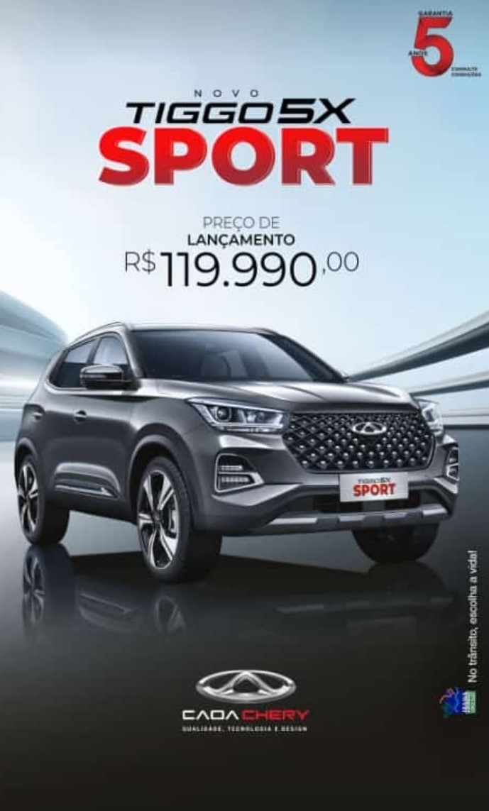 foto de NOVO TIGGO 5X SPORT