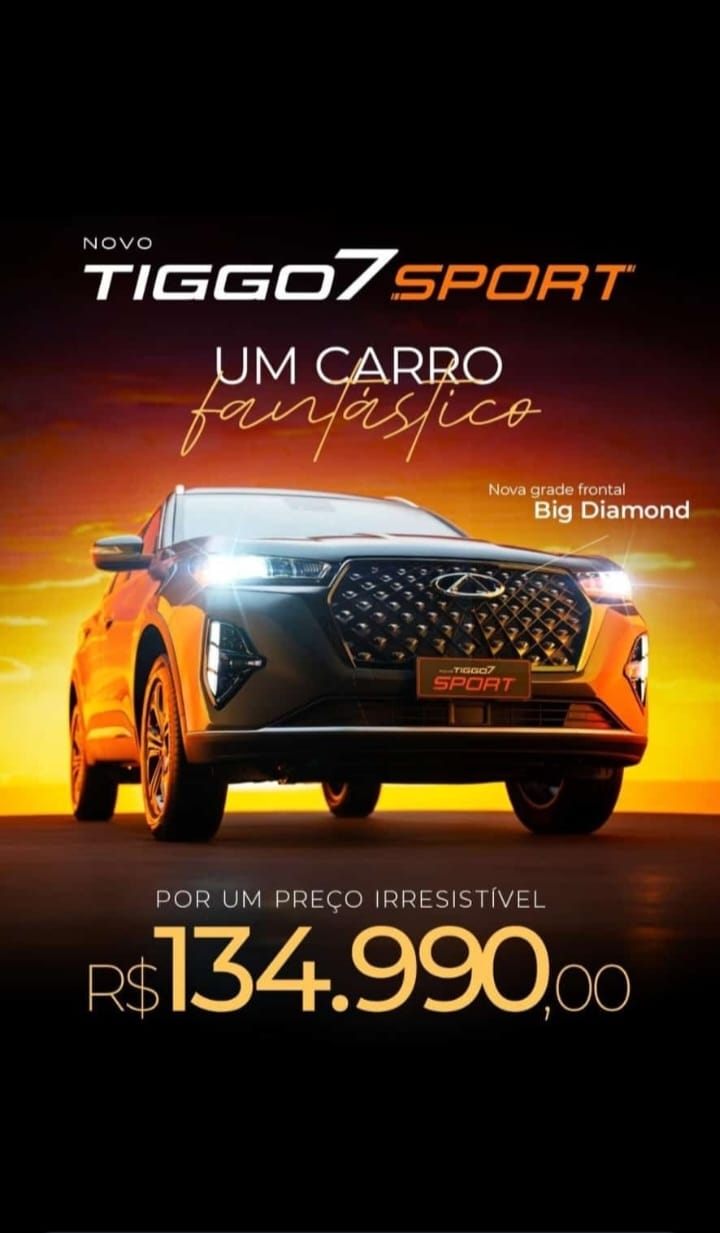 foto de NOVO TIGGO 7 SPORT