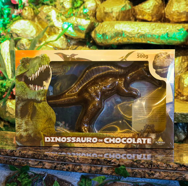 foto de DINOSSAURO DE CHOCOLATE