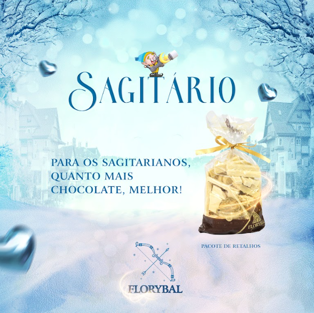 foto de CHOCOLATE SIGNO DE SAGITÁRIO