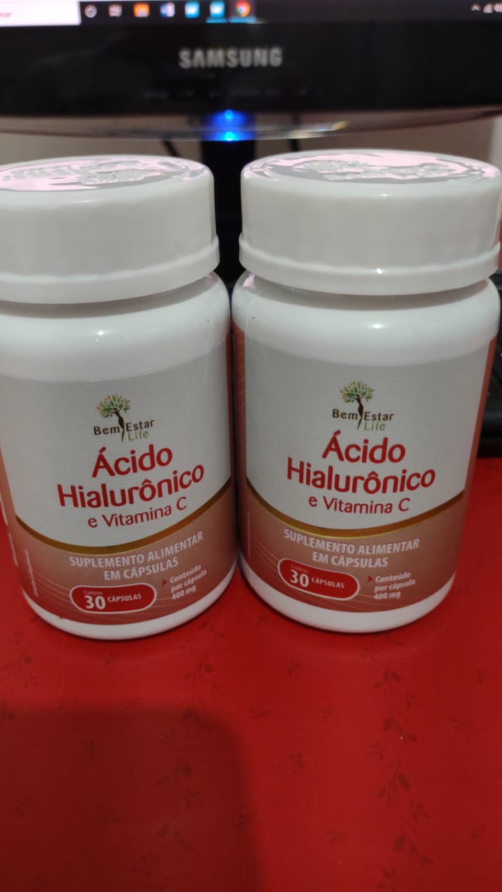 foto de Acido Hialurônico - Com Vitamina C - Bem Estar Life