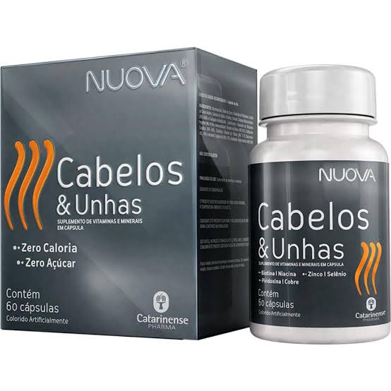 foto de Cabelos e Unhas Nuova - 60 cápsulas - Catarinense Pharma