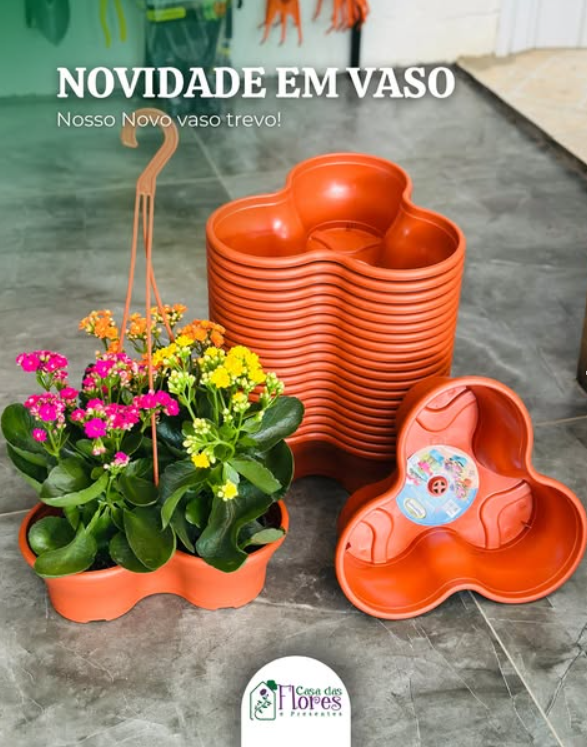 foto de NOSSO NOVO VASO EM TREVO