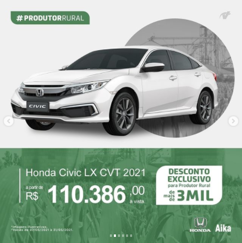 foto de Seu negócio merece um Honda Civic LX CVT 2021