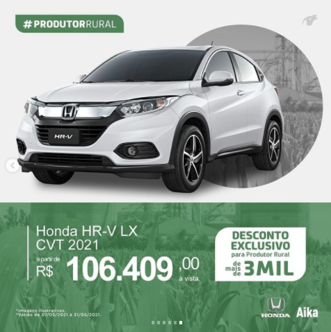foto de Seu negócio merece um Honda HRV LX CVT 2021