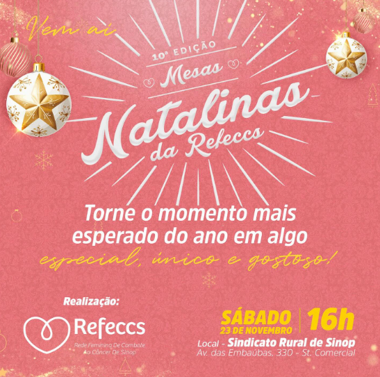 foto de MESAS NATALINAS DA REFECCS