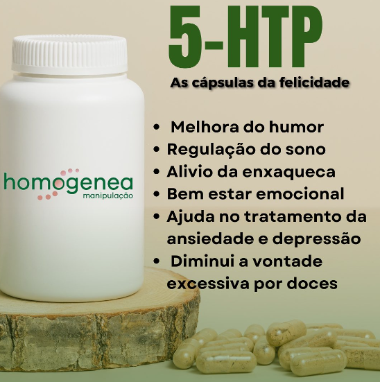 foto de 5-HTP: AS CÁPSULAS DA FELICIDADE