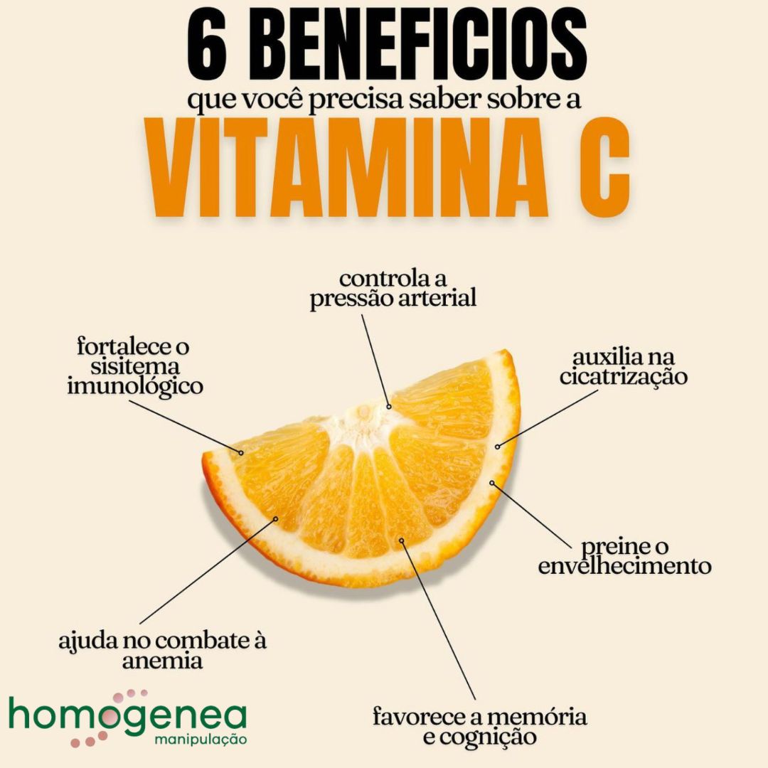 foto de 6 BENEFÍCIOS QUE VOCÊ PRECISA SABER SOBRE A VITAMINA C