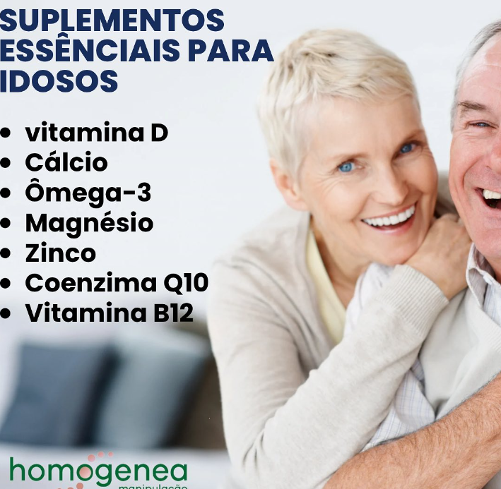 foto de SUPLEMENTOS ESSENCIAIS PARA IDOSOS